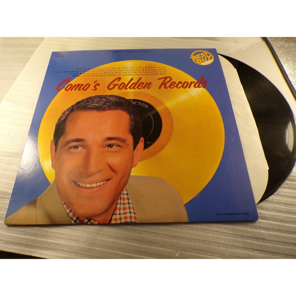 Perry Como Como's Golden Records Vinyl LP RCA Victor AYM13808(e) Best Buy Series
